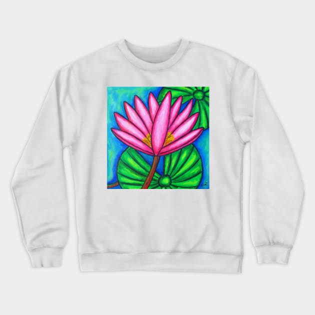 Pink Gem 3 Crewneck Sweatshirt by LisaLorenz